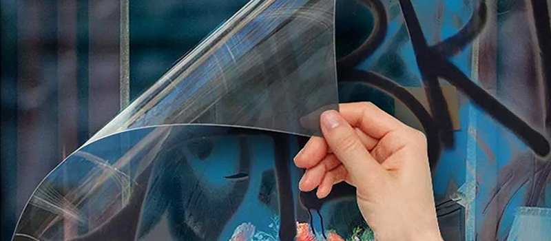 Transparent Graffiti Film in Los Angeles, CA